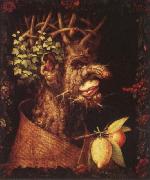 Giuseppe Arcimboldo Winter oil